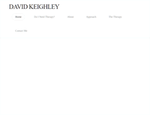 Tablet Screenshot of davidkeighley.com